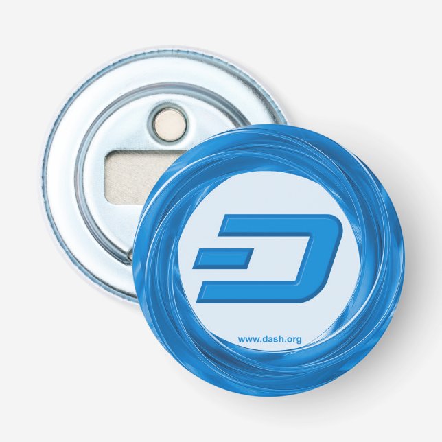 DASH Blue Ring Bottle Opener (Front)