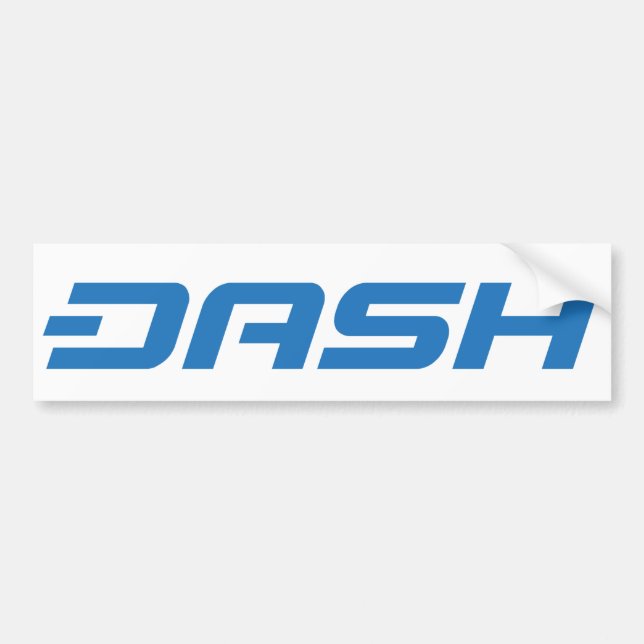 Dash Bumper Sticker B4 (Front)