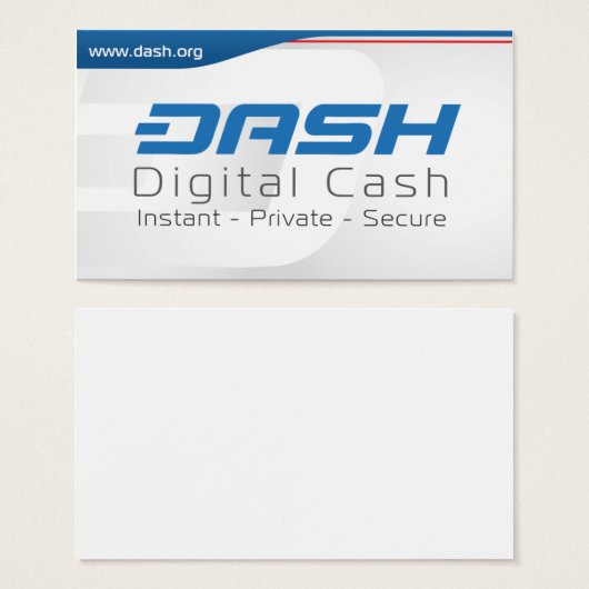 Dash Hand Out Card (Front & Back)