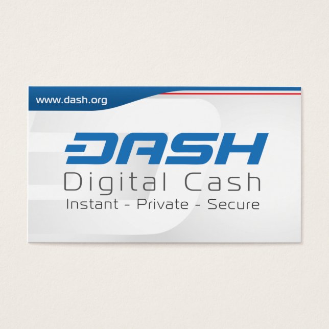 Dash Hand Out Card (Front)