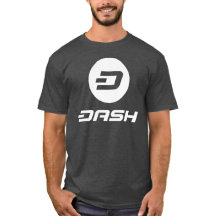 DASH - Men's Basic T-Shirt - CHARCOAL - Crypto
