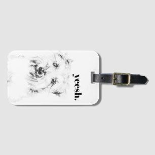 Dash the Dog Luggage Tag