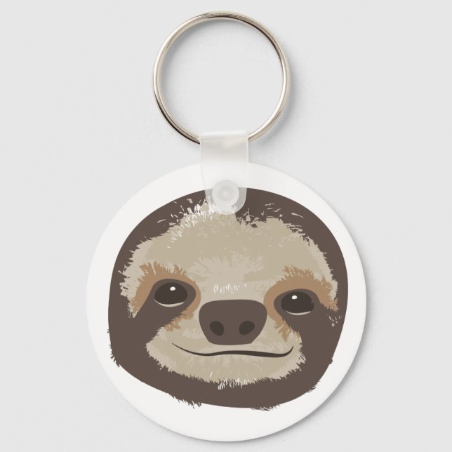 Dash the Sloth Keychain (Front)