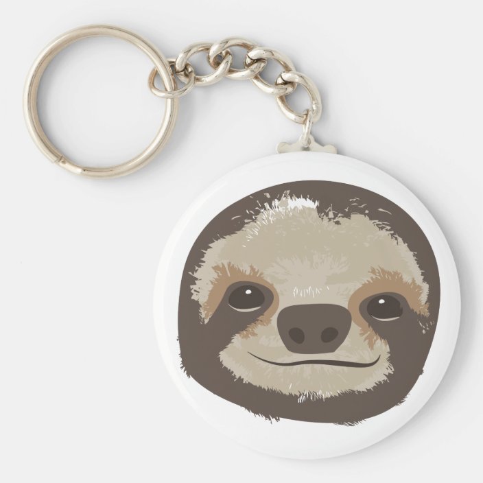 ty sloth keychain