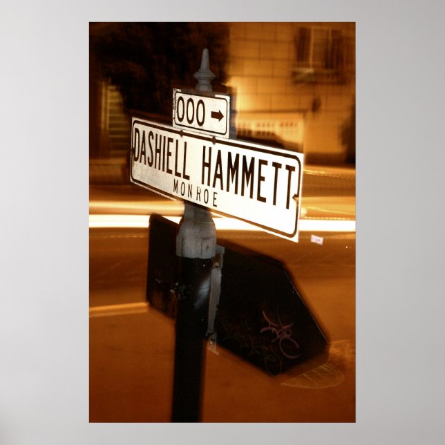 Dashell Hammett Poster (Front)