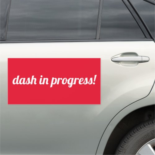 Dasher Car Car Magnet