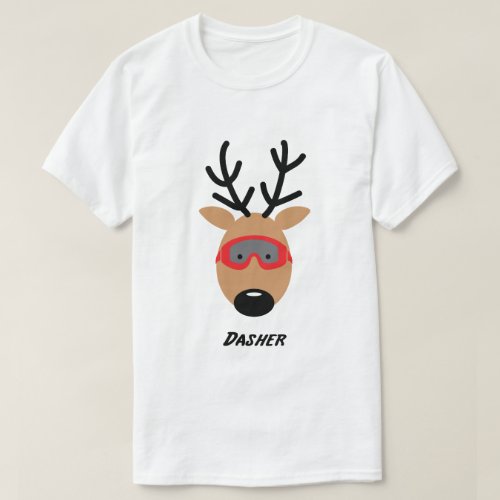 Dasher Reindeer T_Shirt