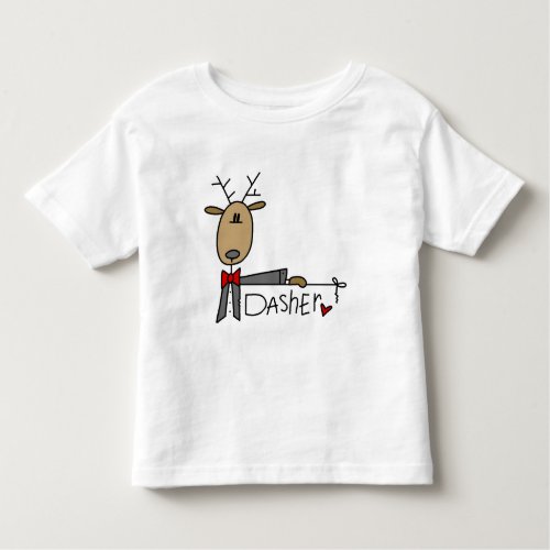 Dasher Reindeer Tshirts and Gifts