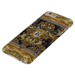 Dashford Royal Elegant Baroque Monogram Plus Barely There iPhone 6 Plus Case