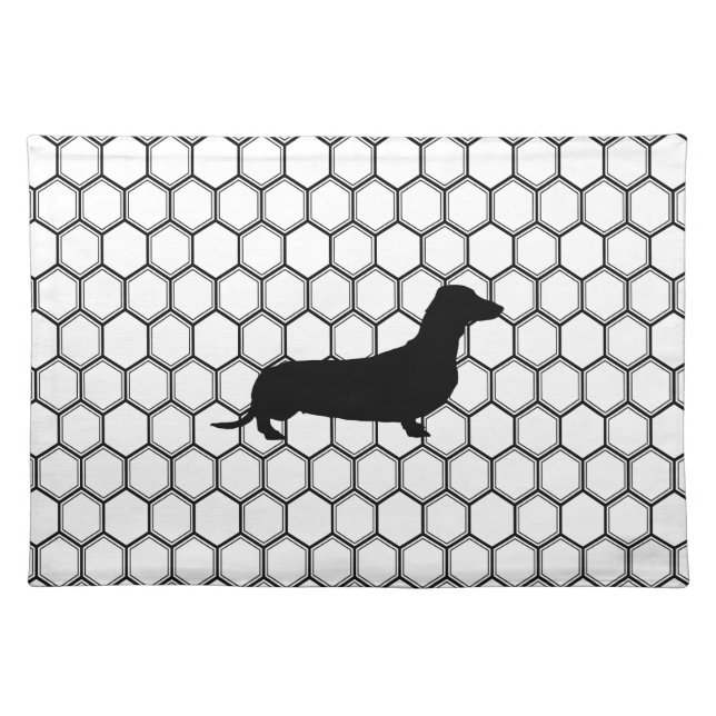Dashing Dachshund Placemats (Front)