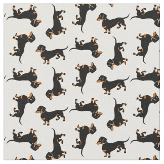 Dachshund Fabric | Zazzle