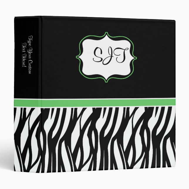 Dashing Lime Binder (Front/Spine)