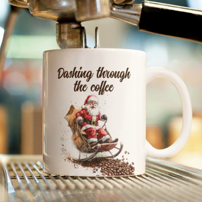 Dashing through the Coffee Christmas Mug (Creator Uploaded)