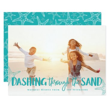 Dashing Through the Sand | Holiday Photo Card Dashing Through the Sand | Holiday Photo Card