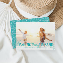 Dashing Through the Sand | Holiday Photo Card