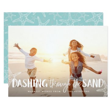 Dashing Through the Sand | Holiday Photo Card Dashing Through the Sand | Holiday Photo Card