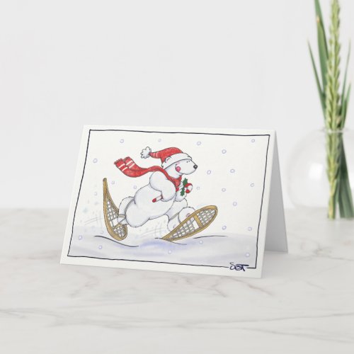 Dashing Through the Snow Holiday Card