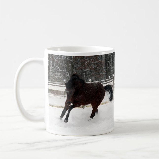 Dashing Through The Snow Mug (Left)