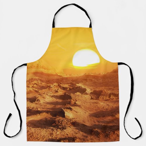 Dasht_e Lut desert Iran sunset Apron