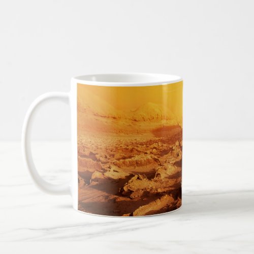 Dasht_e Lut desert Iran sunset Coffee Mug