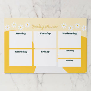 Dasiy Weekly Planner Paper Pad