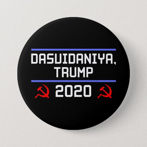 Dasvidaniya Trump 2020 Russia Anti_Trump Button