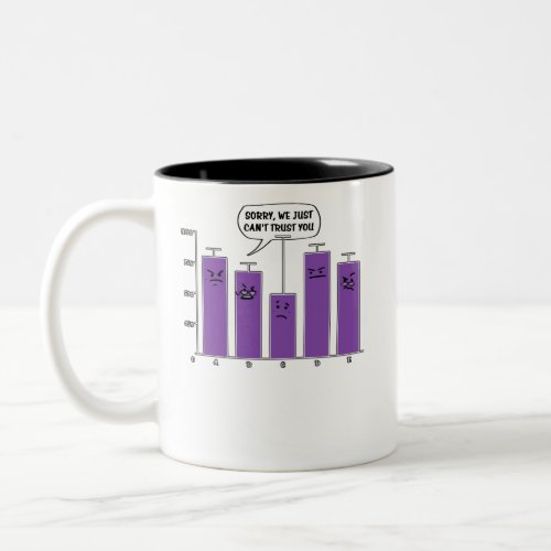 Data Analysis Science Geek Nerd Joke Two_Tone Coffee Mug