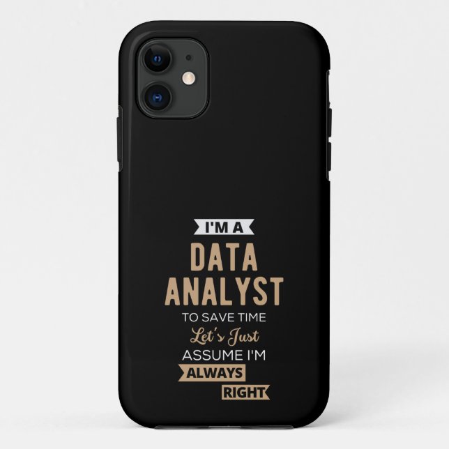 Data Analyst Case-Mate iPhone Case (Back)