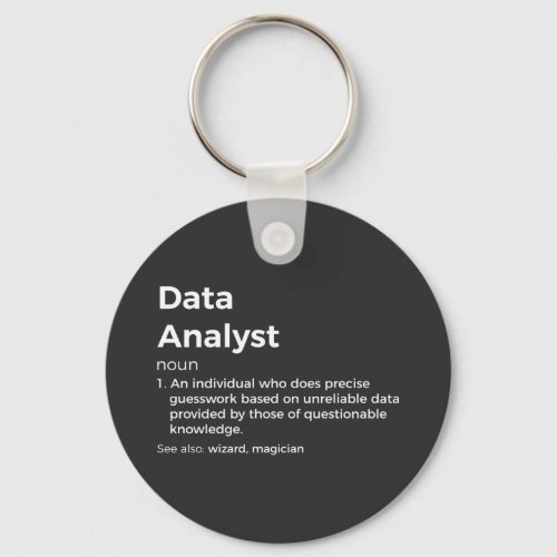 Data Analyst Definition Keychain