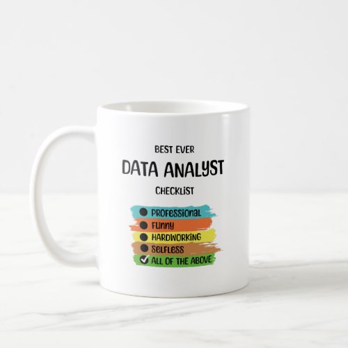 Data Analyst Engineer Scientist Computer Science Coffee Mug