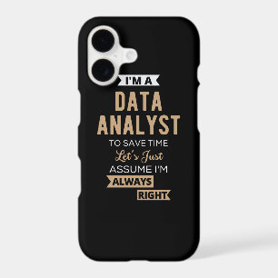 Data Analyst iPhone 17 Case
