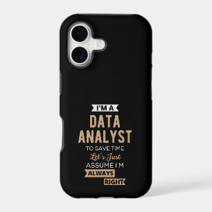 Data Analyst iPhone 17 Case