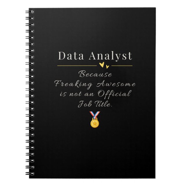 Data Analyst Notebook (Front)
