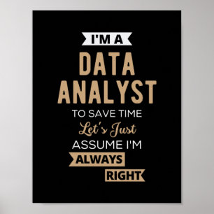 Data Analyst Poster