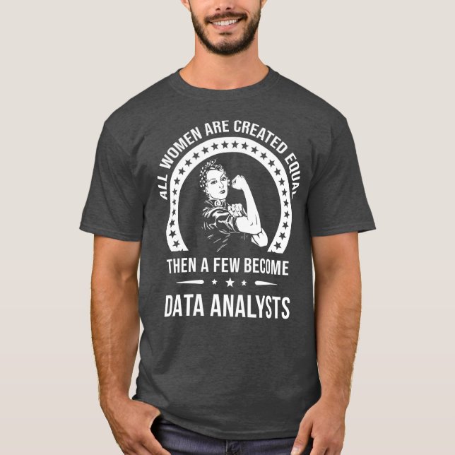 Data Analyst s for Women  Data Analyst T-Shirt (Front)