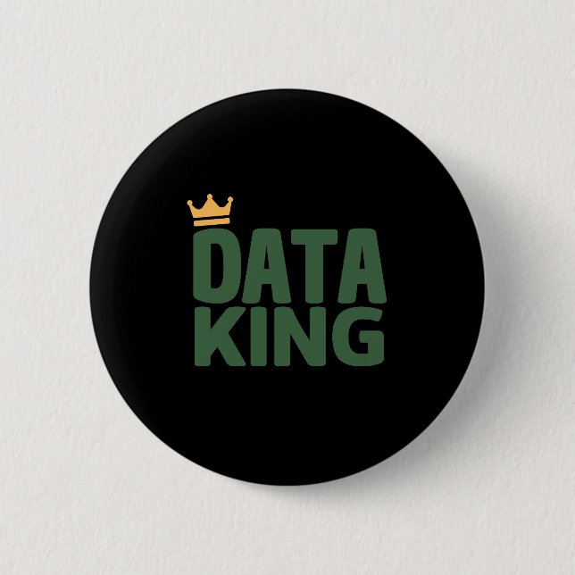 Data King Button (Front)