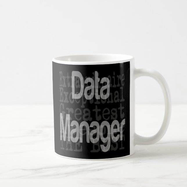 Data Manager Extraordinaire Coffee Mug (Right)
