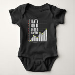 Data Nerd Behavior Analyst Statistics Scientist Baby Bodysuit<br><div class="desc">The perfect Gift for a registered behavior technicians,  data nerds and Computer Scientist statistic geeks.</div>
