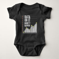 Data Nerd Behavior Analyst Statistics Scientist Baby Bodysuit Data Nerd Behavior Analyst Statistics Scientist Baby Bodysuit