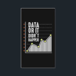Data Nerd Behavior Analyst Statistics Scientist Business Card<br><div class="desc">The perfect Gift for a registered behavior technicians,  data nerds and Computer Scientist statistic geeks.</div>