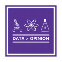 Data > opinion science