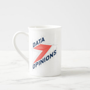 DATA > OPINIONS Bone China Mug   Geek Coffee Cup