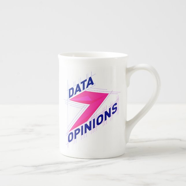 DATA > OPINIONS | Geek Bone China Mug - Bright (Right)