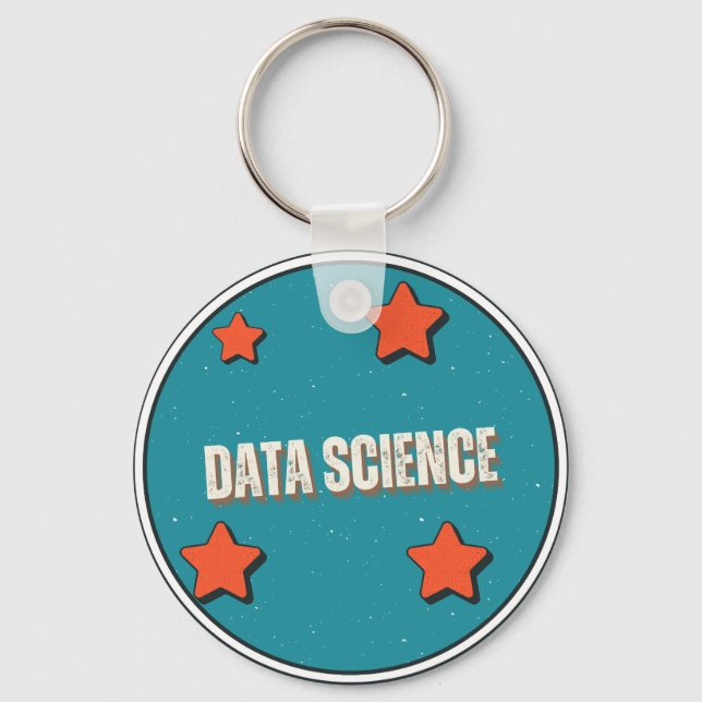 Data Science Keychain (Front)