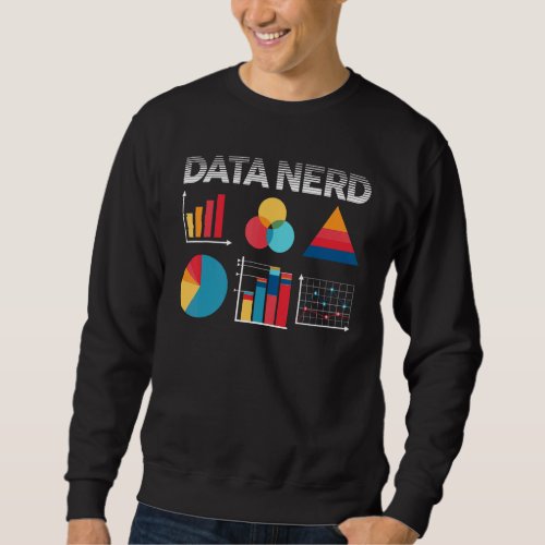 Data Science Scientist Data Analyst Researcher Dat Sweatshirt