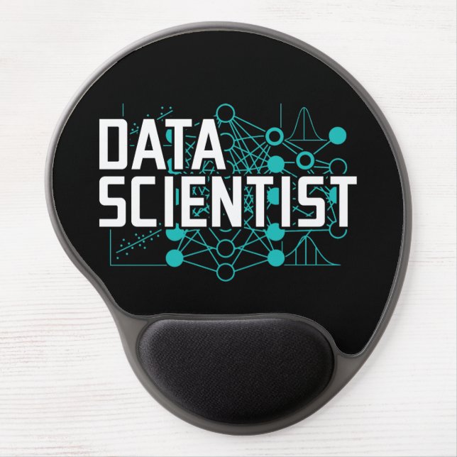 Data Scientist Data Analyst Gift Gel Mouse Pad (Front)