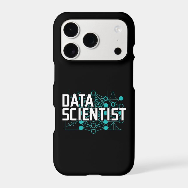 Data Scientist Data Analyst Gift iPhone Case (Back)