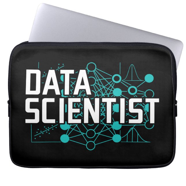 Data Scientist Data Analyst Gift Laptop Sleeve (Front)