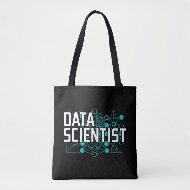 Data Scientist Data Analyst Gift Tote Bag (Front)