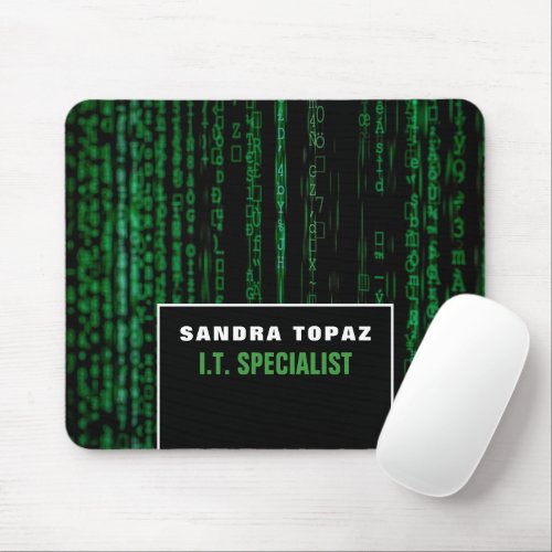 Data Screen Information Technology Computer Mouse Pad